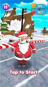 Santa Runner Infinite Run Game图2